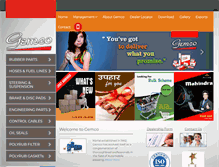 Tablet Screenshot of gemco.co.in
